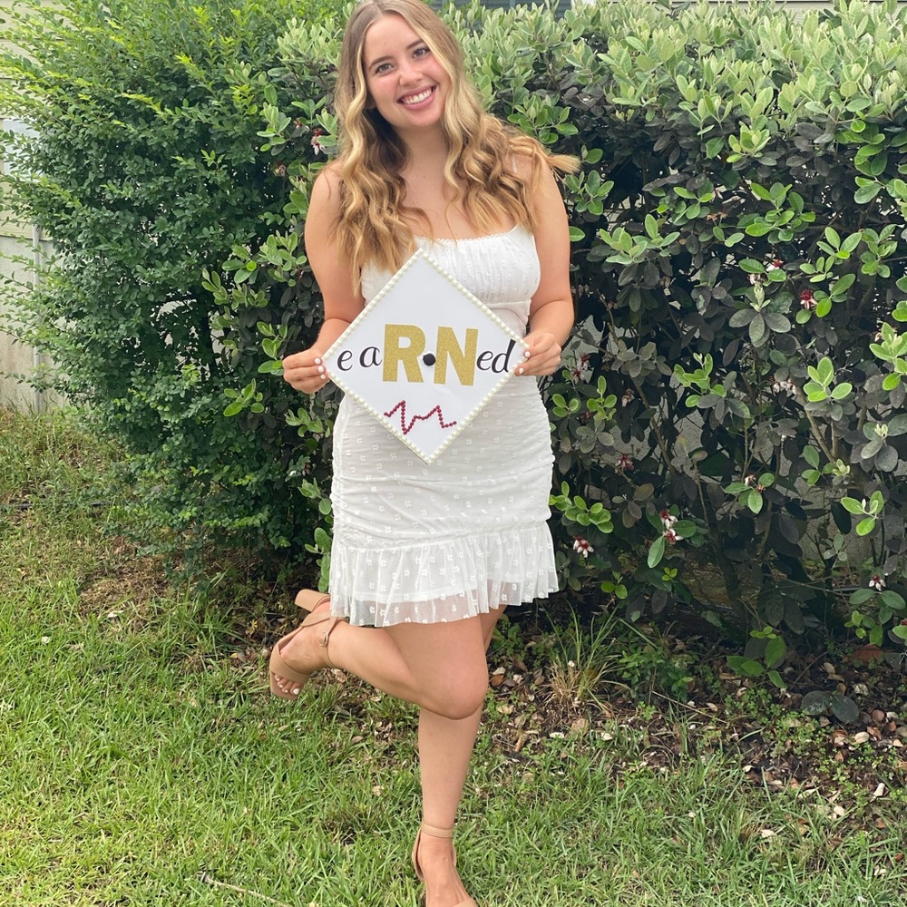 White dress